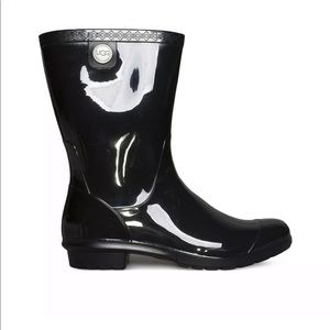 UGG Black Sienna Rainboots